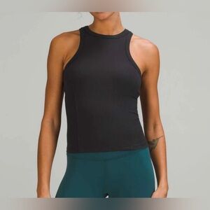 Lululemon women’s Nulu ribbed racerback tank top size 6